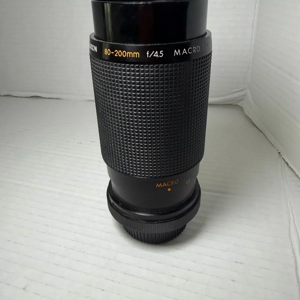 Kiron Nikon 80-200 mm F4.5 Macro 1:4, Manual Focus Telephoto Zoom Lens